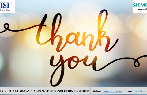 Thư cảm ơn khách hàng tham gia hội thảo 