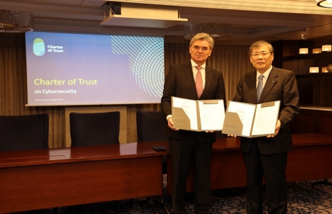 Mitsubishi Heavy Industries signs LoI to join Charter of Trust for cybersecurity
